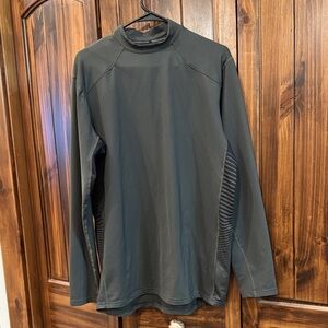 Under Armour ColdGear Reactor Thermal Top - Black & Dark Green